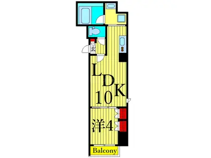 プリメーラ(1LDK/2階)の間取り写真