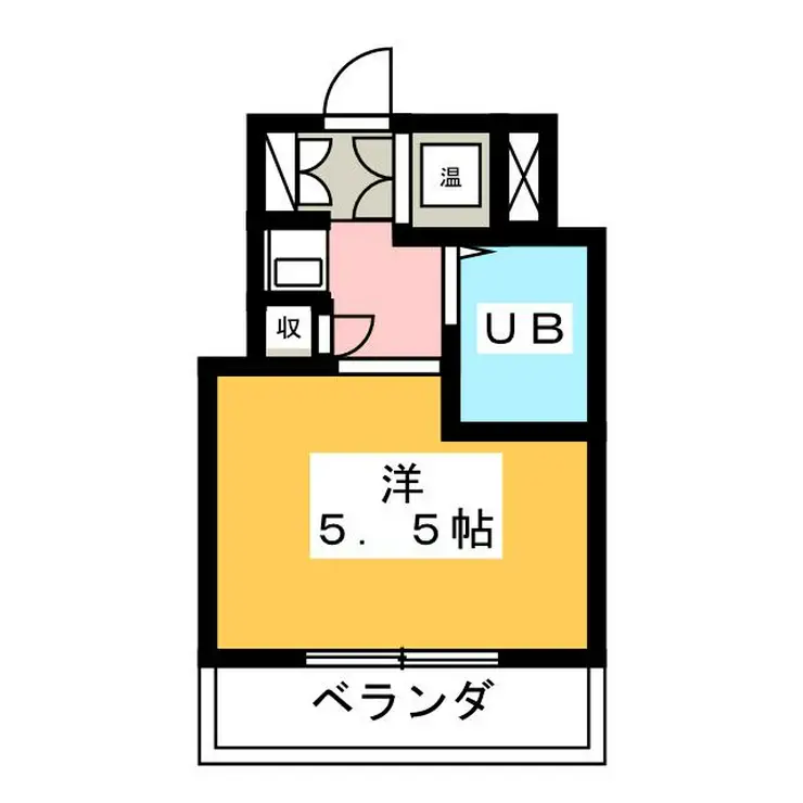 キャッスルマンション川越B 3階階 間取り