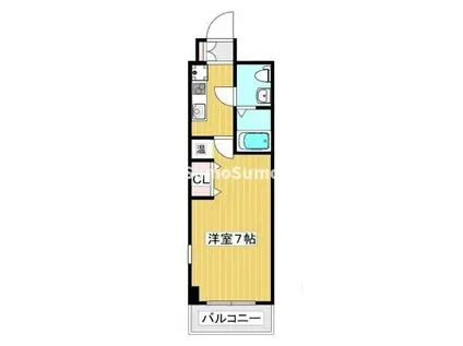 マロワール神戸(1K/14階)の間取り写真