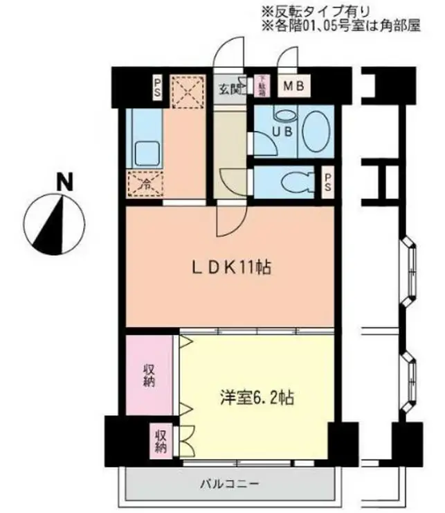 モルペウス横浜 2階階 間取り