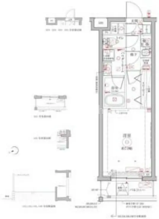 クレイシアIDZ祐天寺II 2階階 間取り