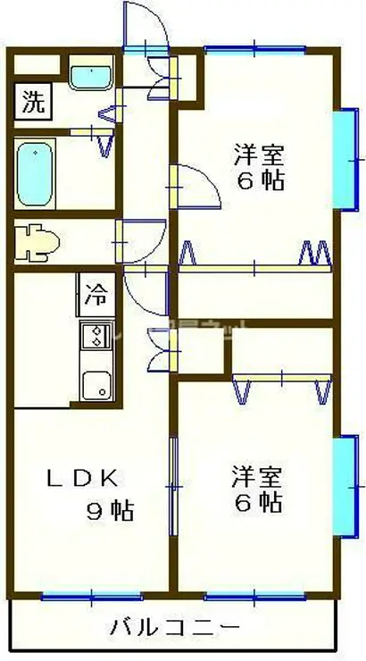 ノーブルマンション相模大野 2階階 間取り