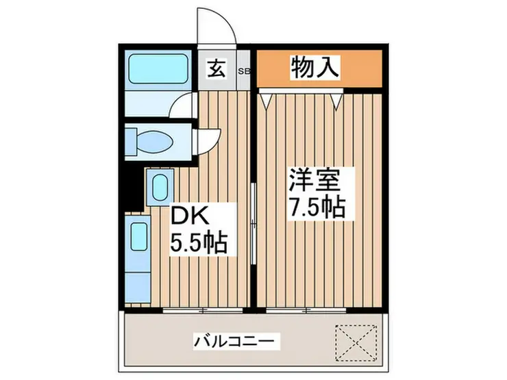 第二コーポ横田 1階階 間取り