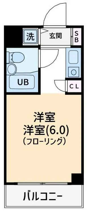 ワコーレ花小金井 6階階 間取り