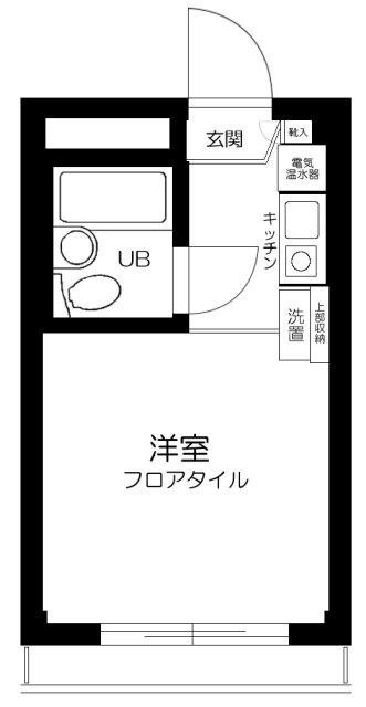 ピアレス上池袋(ワンルーム/2階)の間取り写真