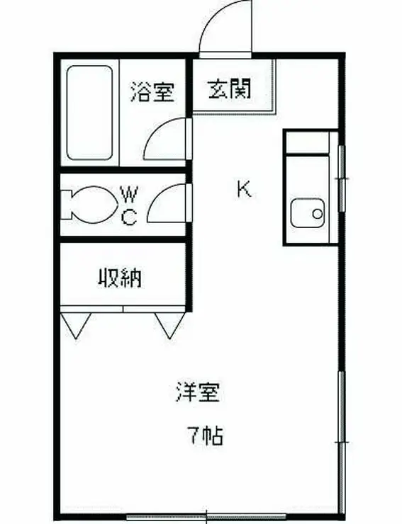 ファーストパレス金森II 2階階 間取り