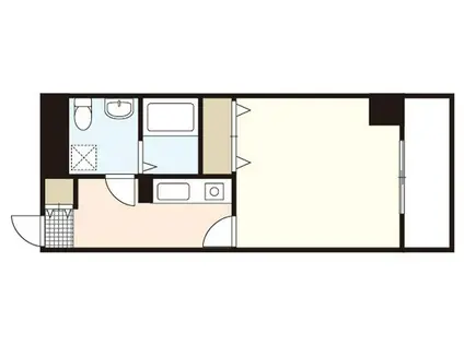 LA SHANTI 本川 (1K/6階)の間取り写真