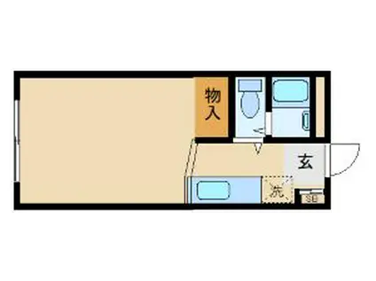 シティコーポ湯沢(ワンルーム/3階)の間取り写真
