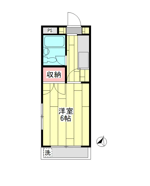 第一井上ビル 3階階 間取り