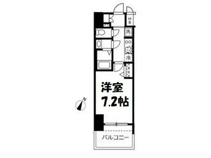 アドバンス名古屋モクシー(1K/5階)の間取り写真