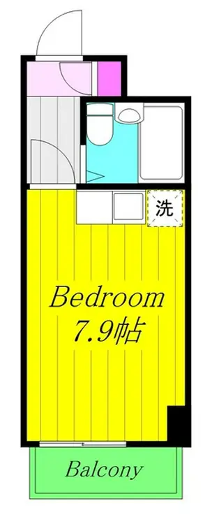 ダイアパレス調布 2階階 間取り