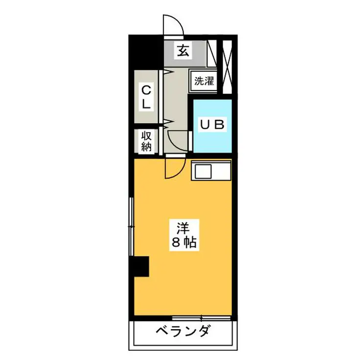 ライオンズマンション川崎貝塚第2 3階階 間取り