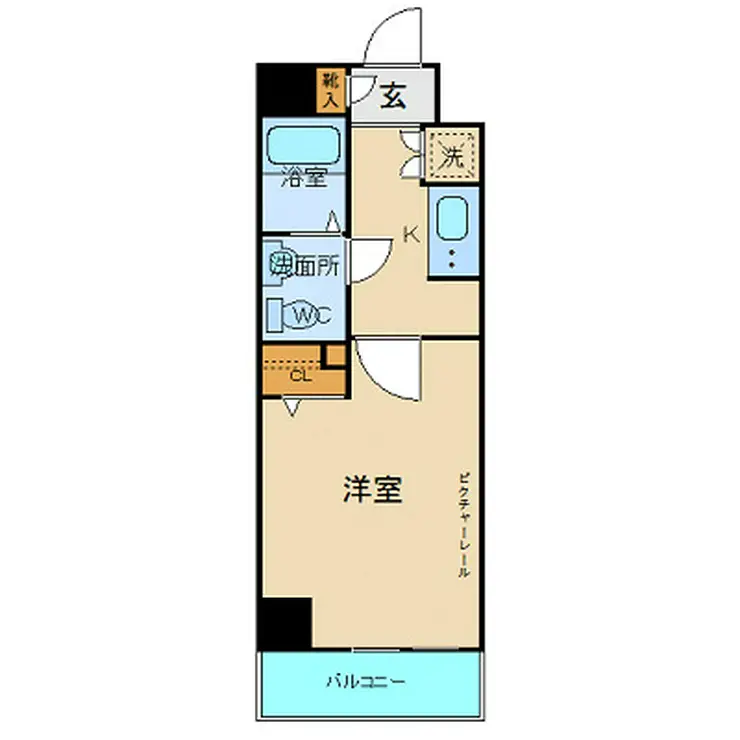 ステージファースト池袋アジールコート 6階階 間取り