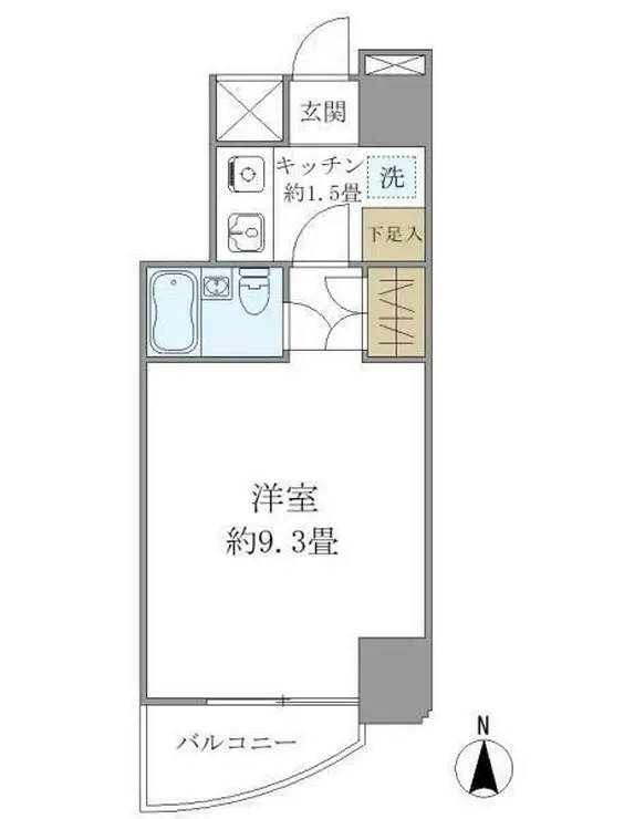 シャロン神谷陸橋 8階階 間取り
