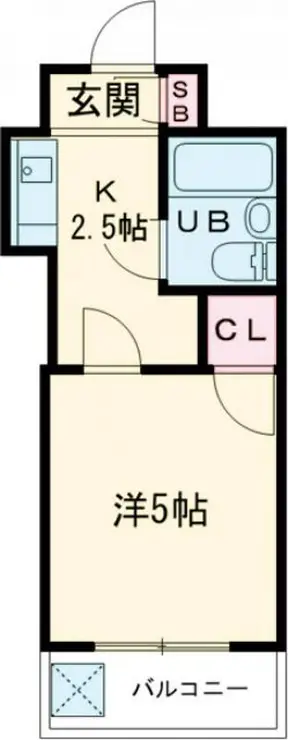 ワコーレよみうりランド 2階階 間取り