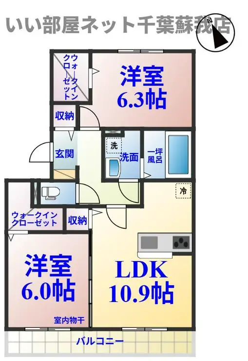 R.ザウバー 2階階 間取り