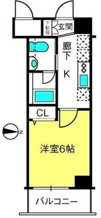 L-Flat大宮アヴィニティー 8階階 間取り