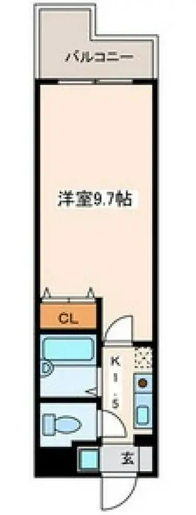 Park Court Gumyouji 3階階 間取り