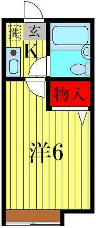 ワシントンハイツ 2階階 間取り