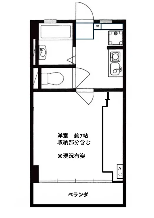 目黒第一コーポ 1階階 間取り