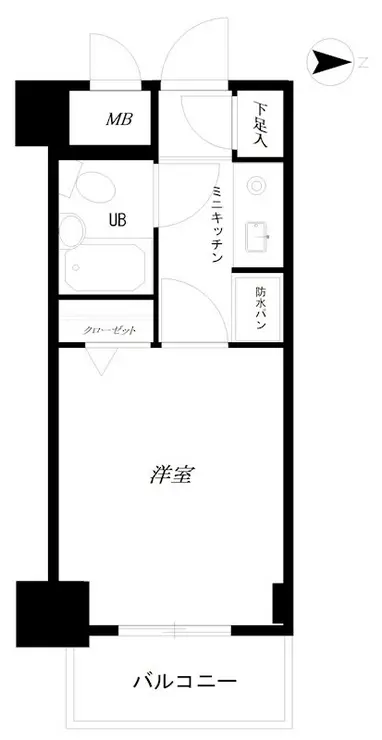 アーバンヒルズ吾妻橋 2階階 間取り
