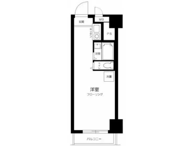 五反田ダイヤモンドマンション 12階階 間取り