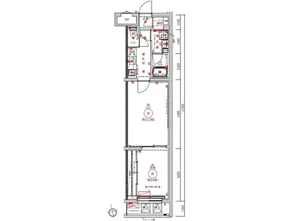 LUMEED梅島(2K/3階)の間取り写真