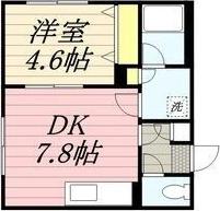 アッソルッソ澄川(1DK/3階)の間取り写真
