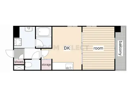 新栄アーバンハイツ(1DK/8階)の間取り写真