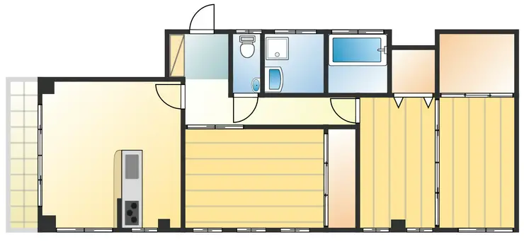 カーサ・フレール 3階階 間取り