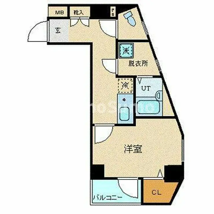 プレール・ドゥーク用賀 3階階 間取り