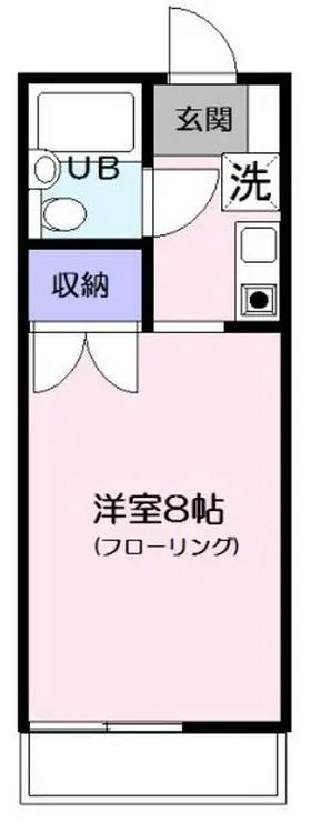 シーダーハイツ 2階階 間取り