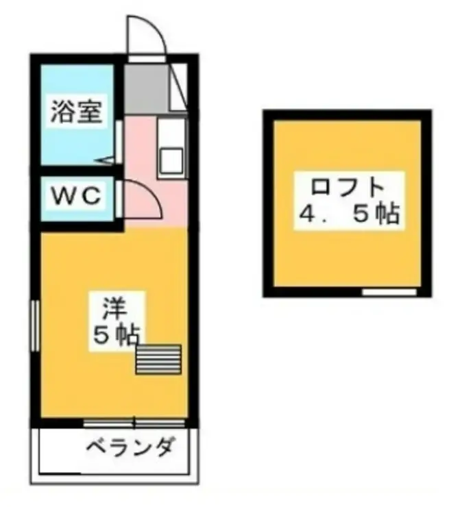 アーバンフラッツ柳沢 1階階 間取り