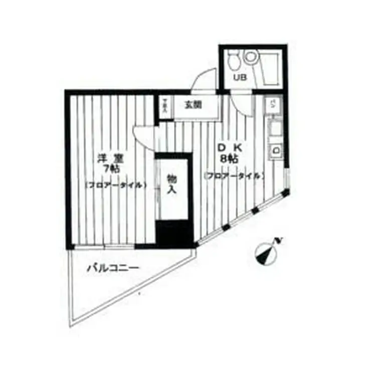 グランデージ要町 3階階 間取り