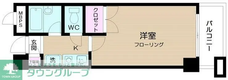 日神パレステージ玉川上水 4階階 間取り