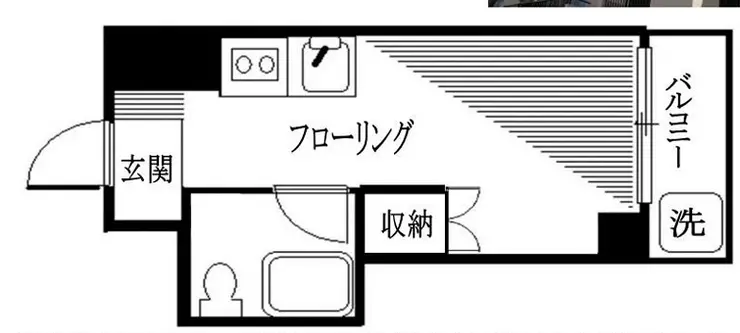 両国武蔵野マンション 8階階 間取り