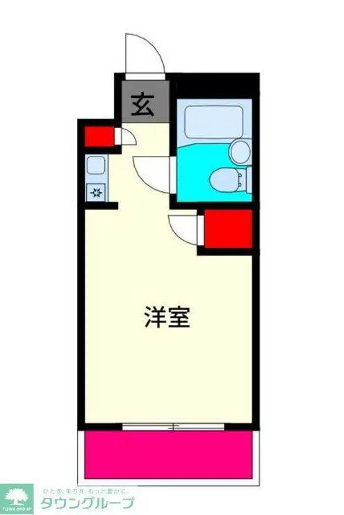 キャッスルマンション坂戸 7階階 間取り
