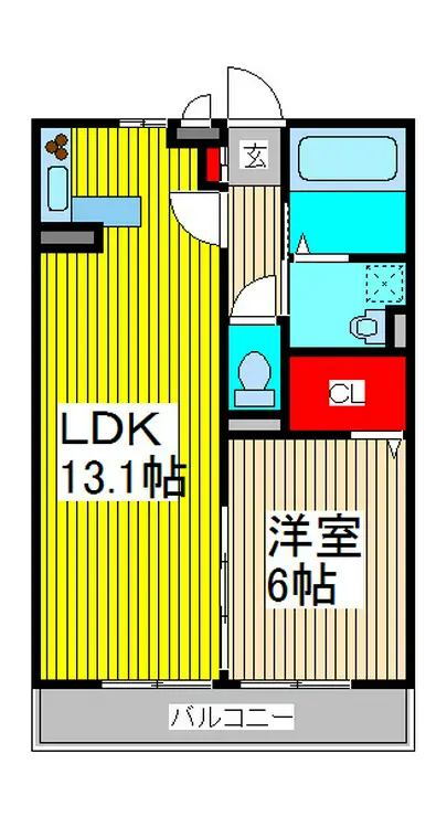 ロブレ コート 2階階 間取り