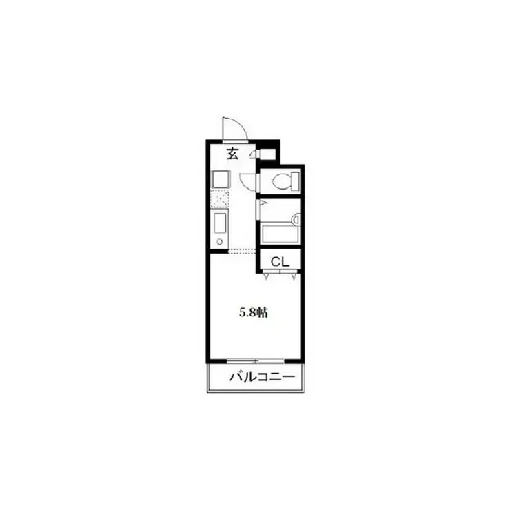 OAKHOUSE 6階階 間取り