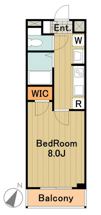 ベルベール 1階階 間取り
