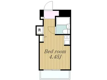 コンフォート長津田(ワンルーム/3階)の間取り写真