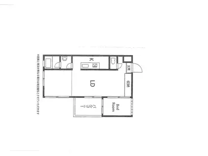 アビタレ(1LDK/2階)の間取り写真