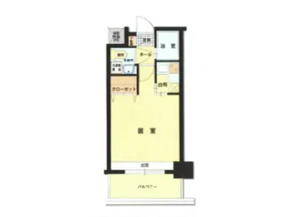 エステート・モア・今泉(1K/9階)の間取り写真