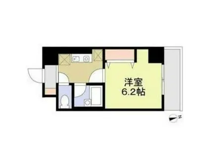 フィール大須(1K/11階)の間取り写真