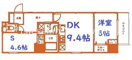 IL PRIMO KISOYA(1SLDK/7階)の間取り写真