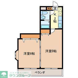 フローレス七番館 913813(1LDK/2階)の間取り写真