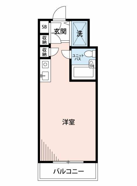 マイナビSTAYパレス成増サウス(ワンルーム/3階)の間取り写真