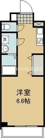 RAYSPRODUCT西住之江ADAMU(1K/1階)の間取り写真