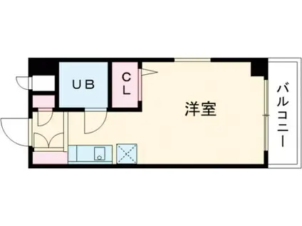 ウインベルソロ熊谷第3(ワンルーム/3階)の間取り写真