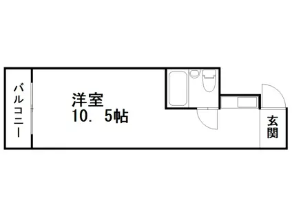 ライオンズマンション大塚(ワンルーム/7階)の間取り写真